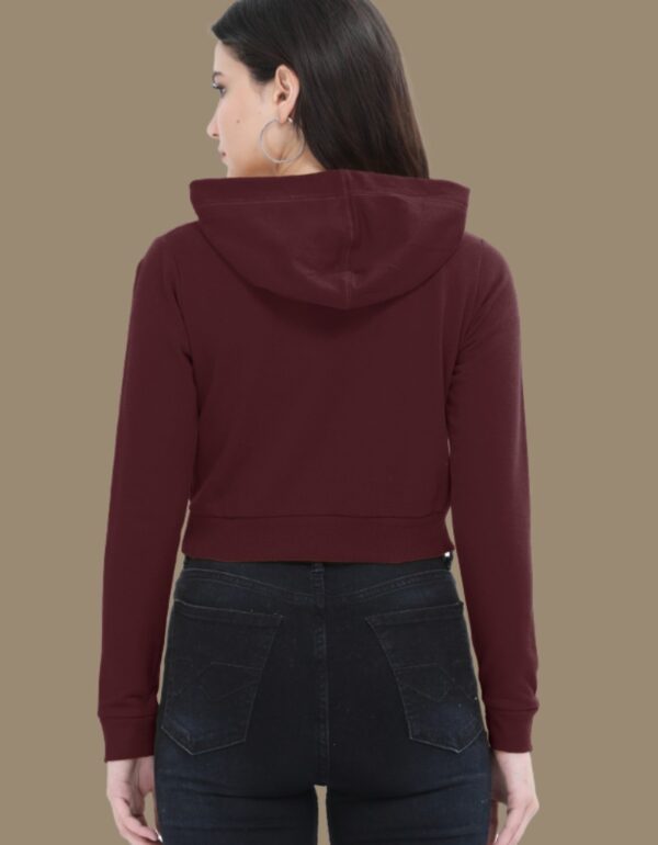Female Cropped Hoodie - Image 4