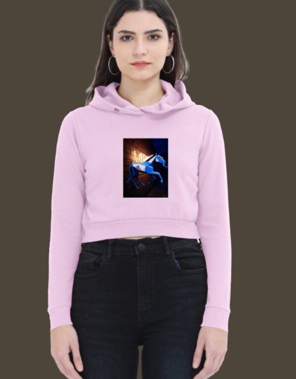 Female Cropped Hoodie